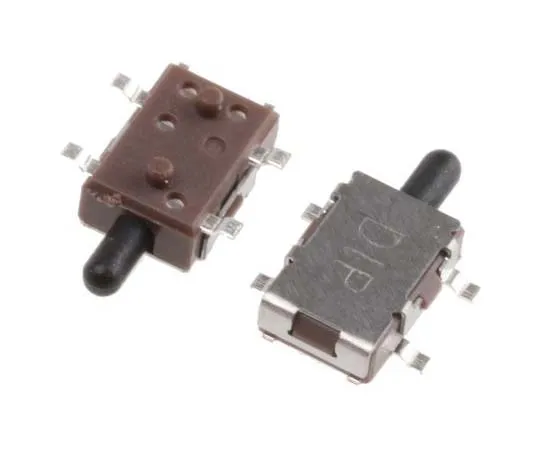 63-7700-68　Apem Tact Switch, SPST-NO, 1 mA @ 10 V dc, Silver Plated　FTE2CV