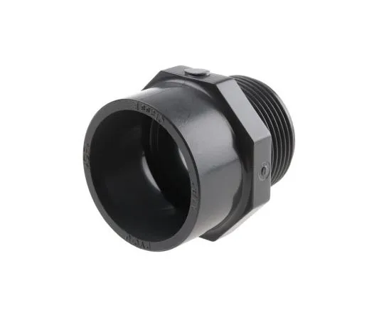 63-7558-62　Georg Fischer 721911709 Straight Adapter PVC Pipe Fitting, 32mm dia.　721911709