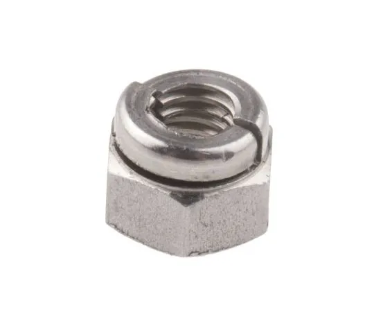63-7655-81　RS Pro, M6, 10mm Plain Aerotight Lock Nut　665-5612