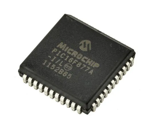 63-7563-51　Microchip PIC16F877A-I/L, 8bit PIC Microcontroller, 20MHz, 14.3 kB, 256 B Flash, 44-Pin PLCC　PIC16F877A-I/L
