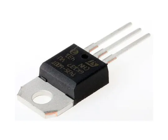 63-7580-31　T435-600T 4A, 600V, TRIAC, Gate Trigger 1.3V 35mA, 3-pin, Through Hole, TO-220AB STMicroelectronics　T435-600T