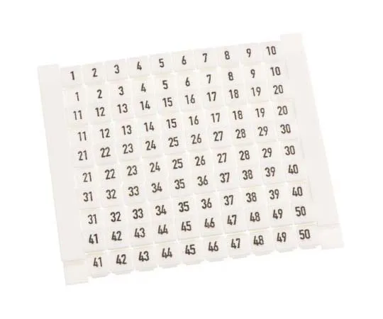 63-7720-63　Weidmuller DEK Series Terminal Marker　473460001