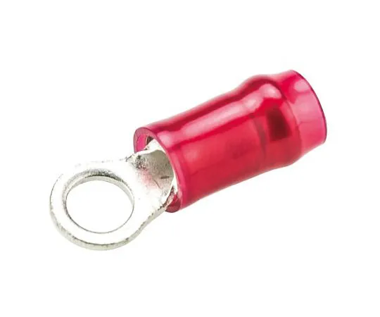 63-7666-92　TE Connectivity PIDG Series Insulated Crimp Ring Terminal, M3.5 Stud Size, 0.26mm² to 1.65mm² Wire Size, Red　36150
