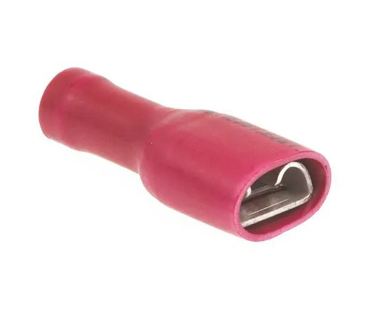63-7696-31　JST FLVDDF Series Red Insulated Crimp Receptacle, 6.35 x 0.8mm, 0.25mm² to 1.65mm², 22AWG to 16AWG　FLVDDF1.25-250A S LF