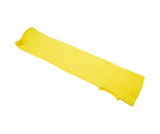 63-7646-96　BM Polyco Touchstone Yellow Reusable Kevlar Cut Resistant Arm Protector 14in One size　7550