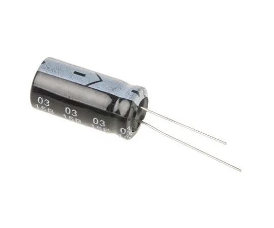 63-7738-16　RS PRO 47μF 250V dc Aluminium Electrolytic Capacitor, Through Hole 13 (Dia.) x 26mm +105°C 13mm 5mm 26mm　711-1930