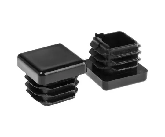 63-7648-30　RS PRO Black PE Square Tube Plug, 20mm Tube　629-0120