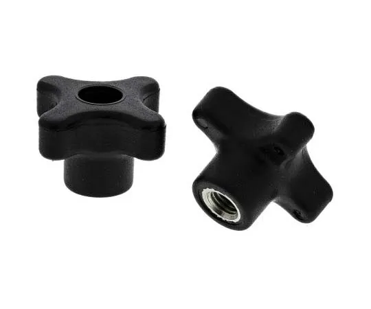 63-7715-41　RS PRO Black Thermoplastic Knob, M8 x 12　702-7756