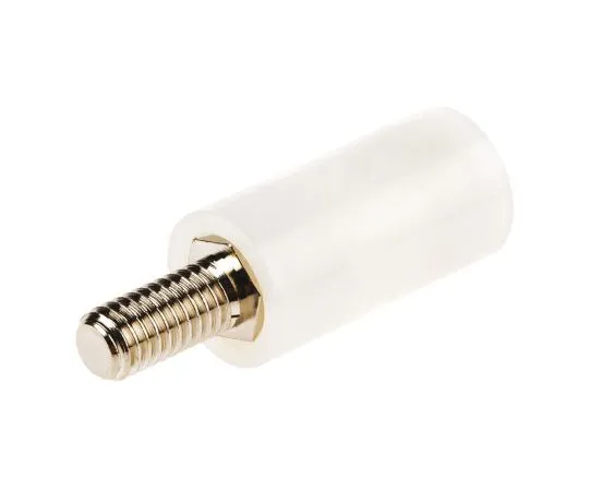63-7652-14　RS PRO Nylon Round Standoff Male/Female, 25mm, M6 x M6　653-9497