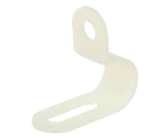 63-7566-79　9.5mm Natural Nylon P Clip　472-6403