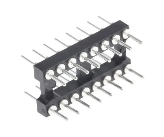 63-7629-52　E-TEC 2.54mm Pitch 16 Way,Through Hole Mount PCB Header, Tin Plated Contacts　POS-316-S037-99