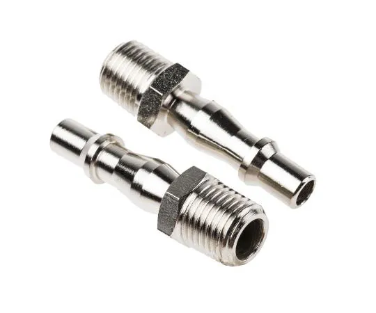 63-7662-29　RS PRO Pneumatic Quick Connect Coupling Brass 1/4 in Threaded　667-1730