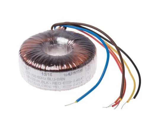 63-7670-66　2 Output Toroidal Transformer, 50VA, 2 x 55V ac　173-0173