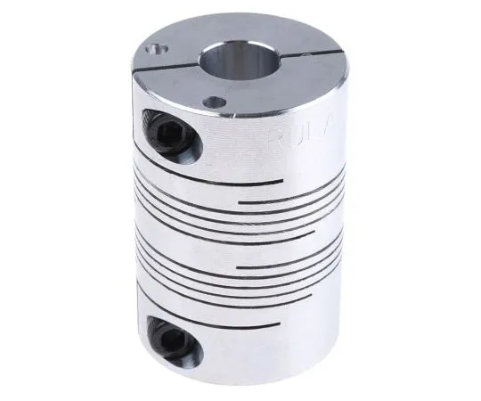 63-7571-02　Ruland Aluminium Flexible Beam Coupling, FCMR38-14-14-A, Bore A 14mm Bore B 14mm Clamp　MBB02070C2433FCT00