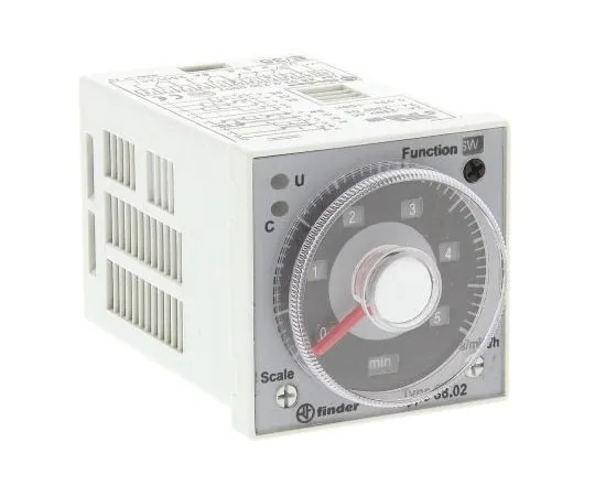 63-7619-11　Finder ON Delay Multi Function Timer Relay, 11-Pin Connector, 0.05-10 s, 0.05-10 h, 0.05-10 min, 5-100 h, DPDT, 2　88.02.0.230.0002