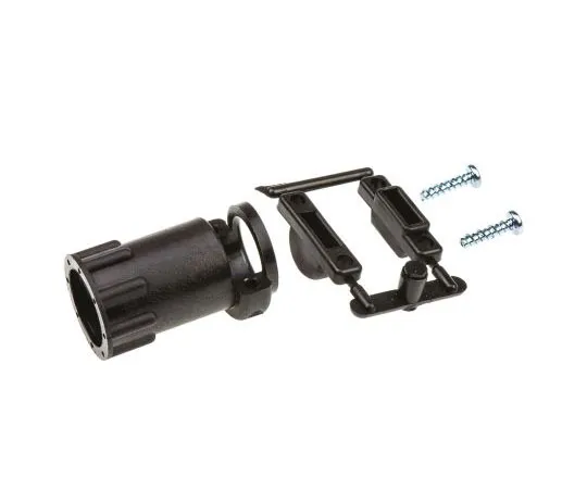 63-7552-73　TE Connectivity Cable Clamp Black Screw Plastic Cable Clamp, 11.51mm Max. Bundle　182928-1