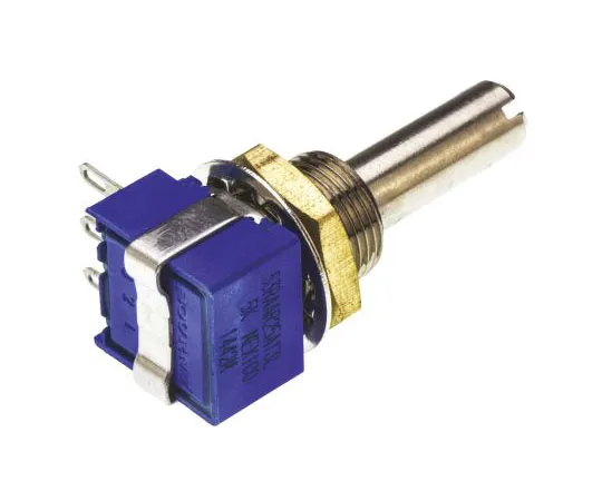 63-7609-63　Bourns 1 Gang Rotary Cermet Potentiometer with a 6 mm Dia. Shaft, 5kΩ, ±10%, 1W, Linear 53RAA-R25-A13L　53RAA-R25-A13L