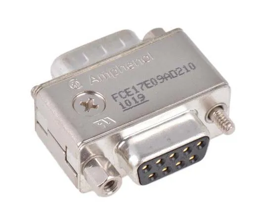 63-7718-91　Amphenol Filtered Adapter , For *** with 9 Way D-Sub Connector　FCE17-E09AD-210