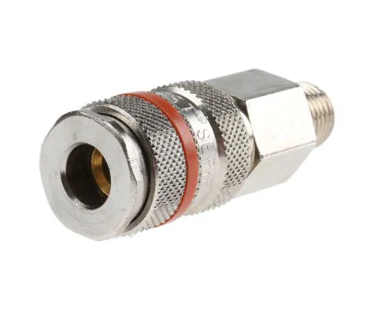 63-7662-33　RS PRO Pneumatic Quick Connect Coupling Brass 1/4 in Threaded　667-1743