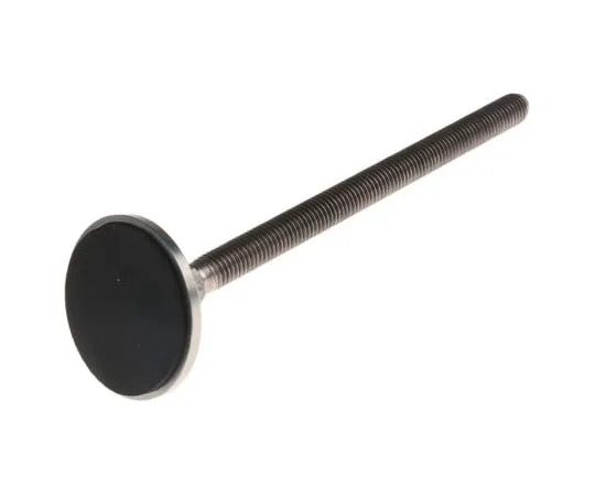 63-7550-37　Nu-Tech Engineering Stainless Steel Adjustable Feet A087/003 55mm Dia. 177mm 750kg Static load Capacity ,150mm M12　A087/003