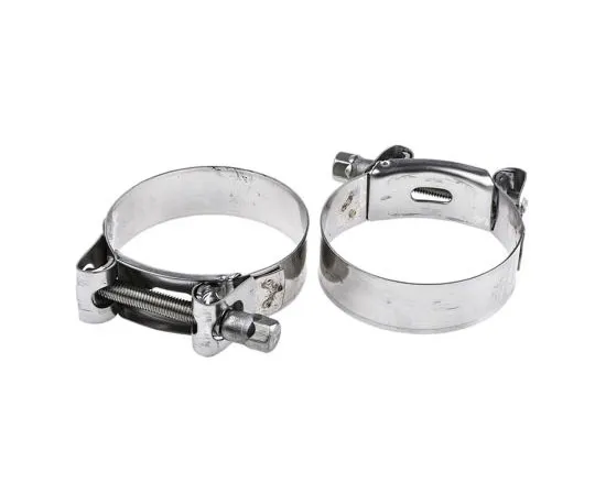 63-7611-80　MIKALOR Stainless Steel Bolt Drive, 20mm Band Width, 59mm - 63mm Inside Diameter　M0301316-3