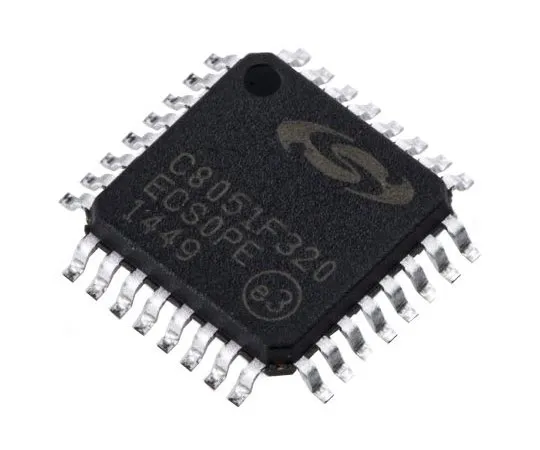 63-7611-95　Silicon Labs C8051F320-GQ, 8bit 8051 Microcontroller, 25MHz, 16 kB Flash, 32-Pin LQFP　C8051F320-GQ