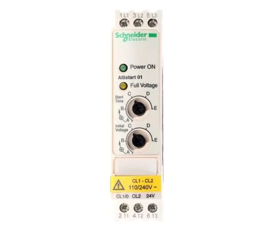 63-7594-40　Schneider Electric 3 A Soft Starter ATS01 Series, IP20, 1.1 kW, 110 → 480 V　ATS01N103FT