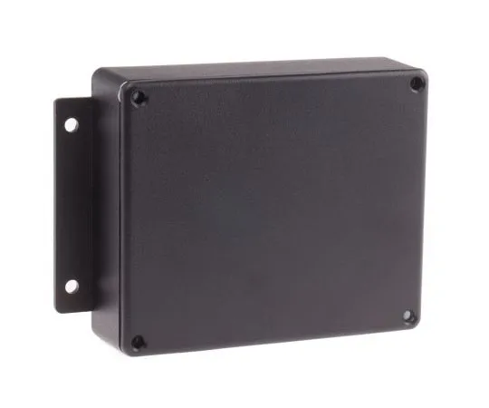 63-7642-65　RS PRO Die Cast Aluminium Enclosure, IP66, Shielded, Flanged, 139.8 x 89.7 x 55.2mm　621-4924