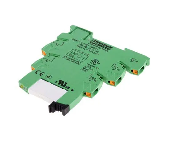 63-7738-65　Phoenix Contact PLC-RPT- 24UC/21 Series 24V ac/dc DIN Rail Interface Relay Module, SPDT　2900300