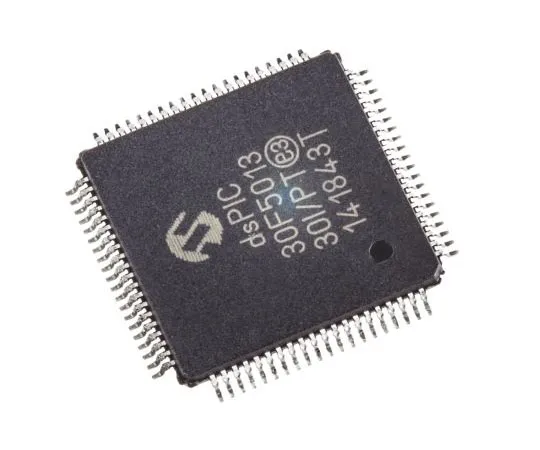 63-7660-35　Microchip dsPIC30F, 16bit Digital Signal Processor 30MIPS 1.024 kB, 66 kB Flash 80-Pin TQFP　dsPIC30F5013-30I/PT