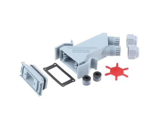 63-7585-53　VS-09-SET-STD Series, Angled 9 Way D-Sub Connector Kit　1689145