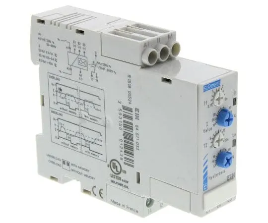 63-7561-03　Crouzet Current Monitoring Relay With SPDT Contacts, 120 V ac　84871033