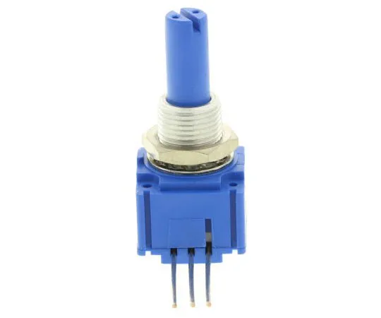 63-7609-75　Bourns 1 Gang Rotary Conductive Plastic Potentiometer with a 6.35 mm Dia. Shaft, 2.5kΩ, ±10%, 0.5W, Linear　91A1A-B28-E12L