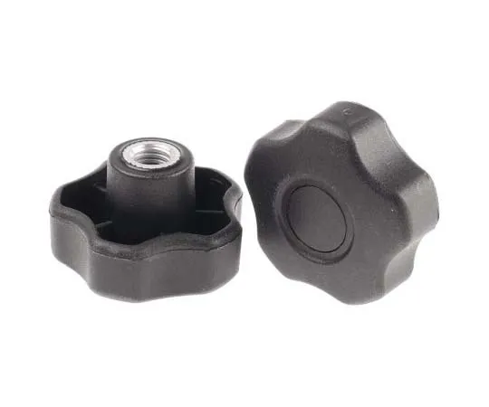 63-7714-95　RS PRO Black Thermoplastic Knob, M10 x 15　702-7601