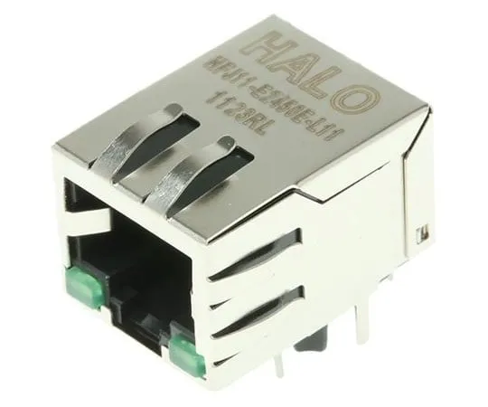 63-7659-09　Halo Electronics FastJack Series, Female RJ45 Connector　HFJ11-E2450E-L11RL