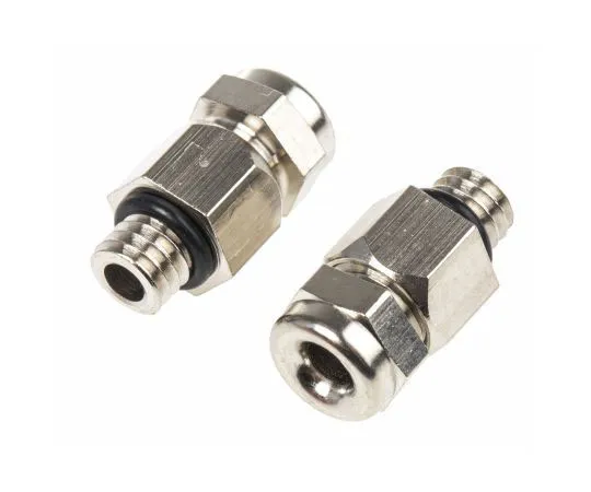63-7558-24　Lapp Skindicht Mini NBR M6 x 1 Cable Gland, Nickel Plated Brass, IP68　52001860