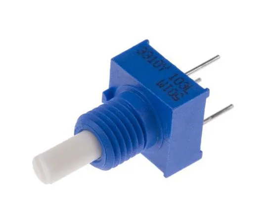63-7608-56　Bourns 1 Gang Rotary Conductive Plastic Potentiometer with a 3.18 mm Dia. Shaft, 10kΩ, ±20%, 0.25W, Linear　3310Y-001-103L