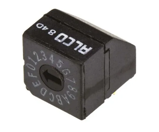 63-7649-80　16 Way Through Hole DIP Switch 16P, Rotary Flush Actuator　DRD16RAE04