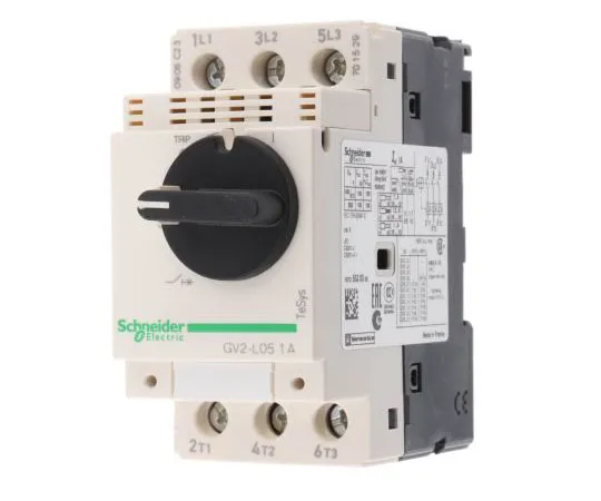 63-7630-67　Schneider Electric TeSys 690 V ac Motor Protection Circuit Breaker, 3P Channels, 1 → 1.7 A, 100 kA　GV2L05