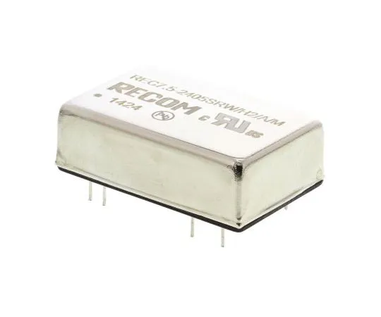 63-7587-36　Recom REC7.5 7.5W Isolated DC-DC Converter Through Hole, Voltage in 18 → 36 V dc, Voltage out 5V dc Medical　REC7.5-2405SRW/H2/A/M