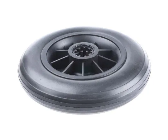 63-7679-57　RS PRO Black Rubber Castor Wheels, 100kg　680-3858