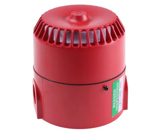 63-7613-54　DB5 Red 24 Tone Electronic Sounder, 24 V dc, 100dB at 1 Metre, ATEX　DB5 24V