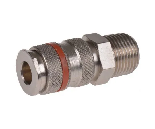 63-7662-32　RS PRO Pneumatic Quick Connect Coupling Brass 1/2 in Threaded　667-1740