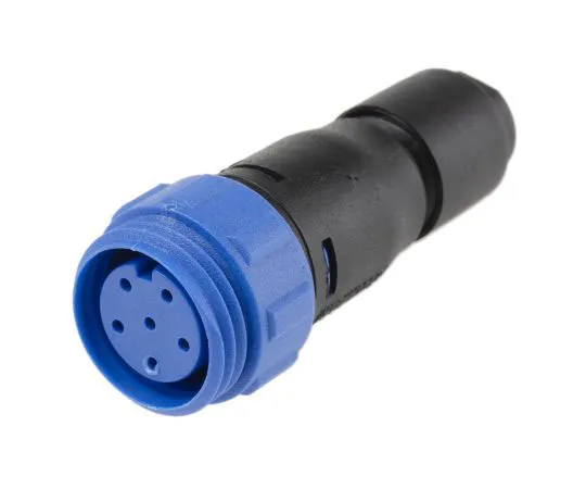 63-7570-39　Bulgin Buccaneer 400 Series In-line Connector, 6 contacts Plug　PX0411/06S/4550