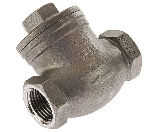 63-7591-63　RS PRO Stainless Steel Single Non Return Valve 1/2 in BSP　499-2622