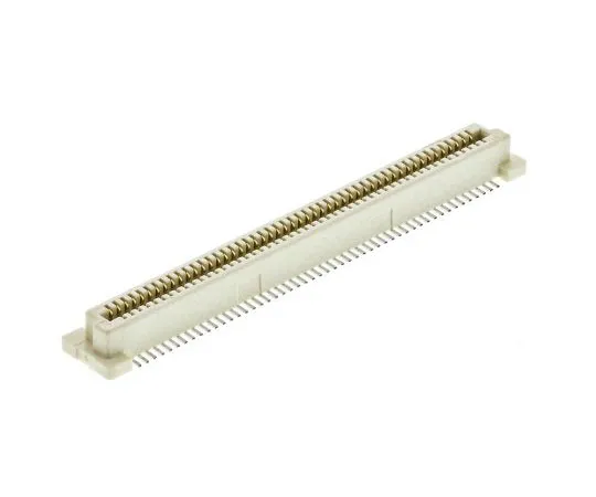 63-7638-13　Amphenol FCI Bergstak Series 0.8mm Pitch 100 Way 2 Row Straight PCB Socket, Surface Mount, Solder Termination　61082-101400LF