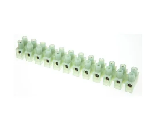 63-7584-67　RS Non-F***d Terminal Block, 12 Way/Pole, Screw Down Terminals, 10 mm² Through Hole, Nylon, 400 V　492-8722