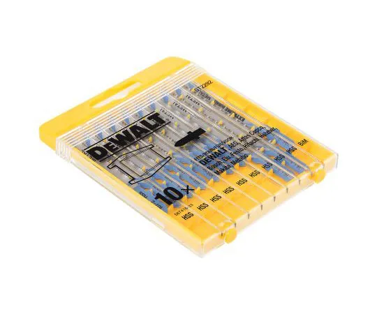 63-7675-64　DeWALT Jigsaw Blade Set For Metal, 50; 55; 72mm Cutting Length 10 Pack　DT2292-QZ