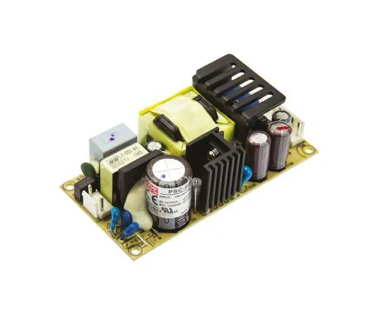 63-7669-39　Mean Well 59W Dual Output Embedded Switch Mode Power Supply SMPS, 1.4 A, 750 mA, 27.6V dc Open Frame　PSC-60B