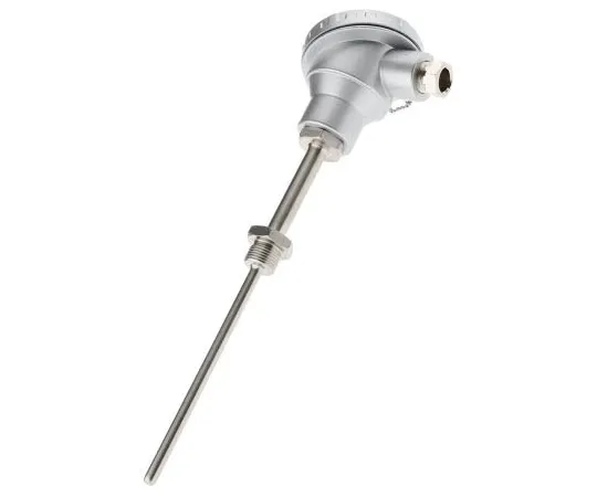 63-7555-60　RS PRO 4 wire PT100 Sensor, -100°C min +450°C max, 150mm Probe Length x 8mm Probe Diameter　455-3974